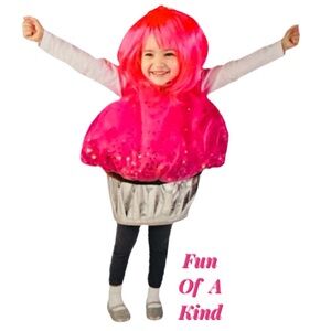 FUN OF A KIND Cupcake Halloween Costume Toddler Size 3T